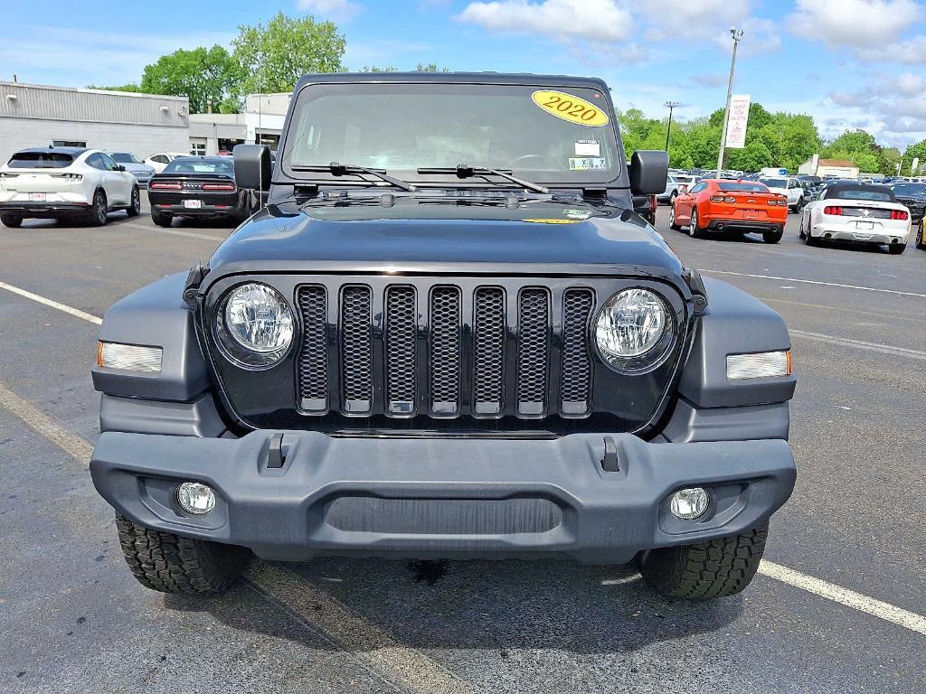 used 2020 Jeep Wrangler Unlimited car, priced at $27,889