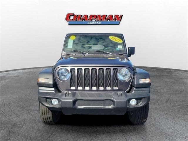 used 2021 Jeep Wrangler car, priced at $27,994