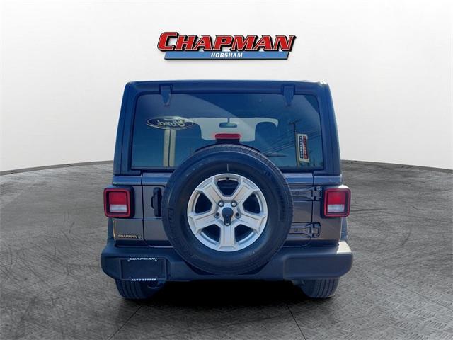 used 2021 Jeep Wrangler car, priced at $27,994