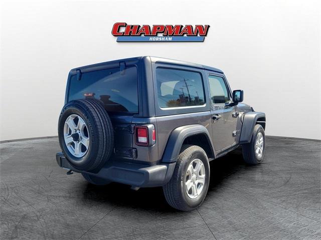 used 2021 Jeep Wrangler car, priced at $27,994