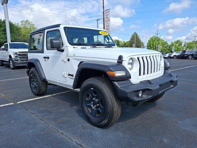 used 2021 Jeep Wrangler car, priced at $28,888