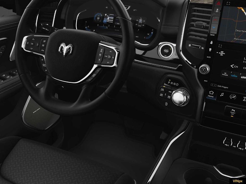 new 2025 Ram 1500 car, priced at $69,398