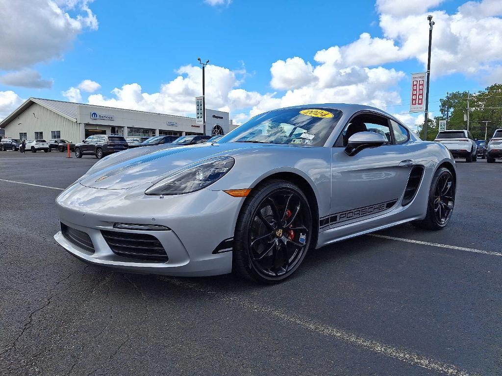used 2024 Porsche 718 Cayman car, priced at $73,998