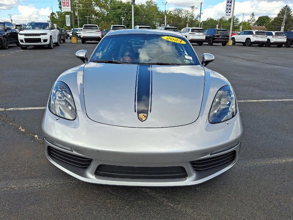 used 2024 Porsche 718 Cayman car, priced at $73,998