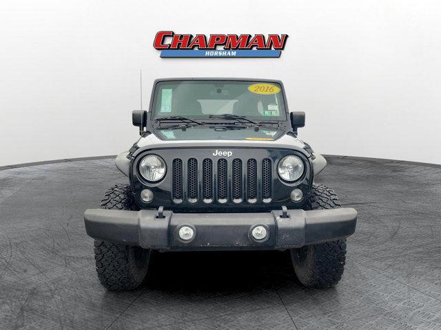 used 2016 Jeep Wrangler Unlimited car, priced at $21,489