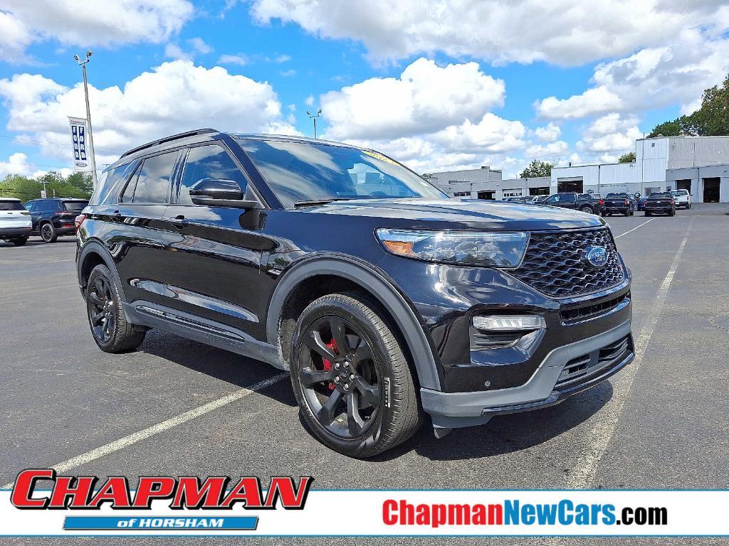 used 2023 Ford Explorer car, priced at $44,449