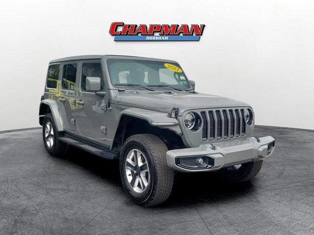 used 2021 Jeep Wrangler Unlimited car, priced at $30,899