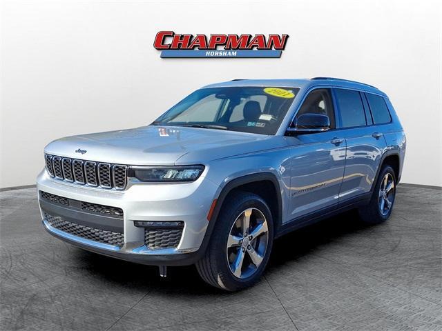 used 2021 Jeep Grand Cherokee L car, priced at $31,386