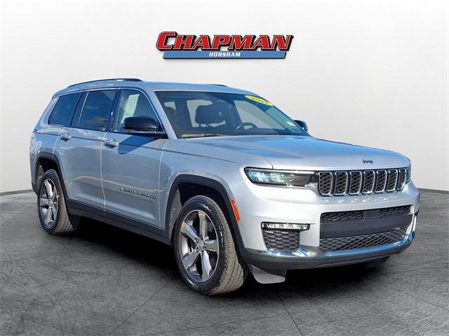 used 2021 Jeep Grand Cherokee L car, priced at $31,386