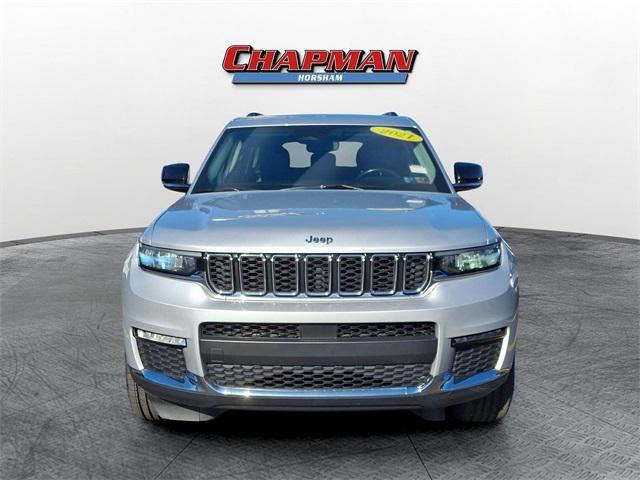 used 2021 Jeep Grand Cherokee L car, priced at $31,386