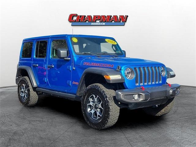 used 2021 Jeep Wrangler Unlimited car, priced at $40,490