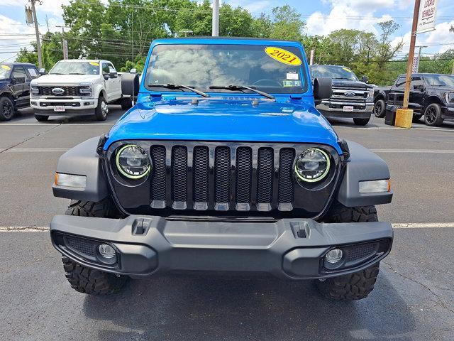 used 2021 Jeep Wrangler car, priced at $29,998