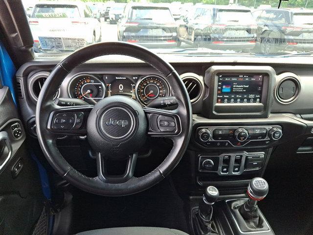 used 2021 Jeep Wrangler car, priced at $29,998