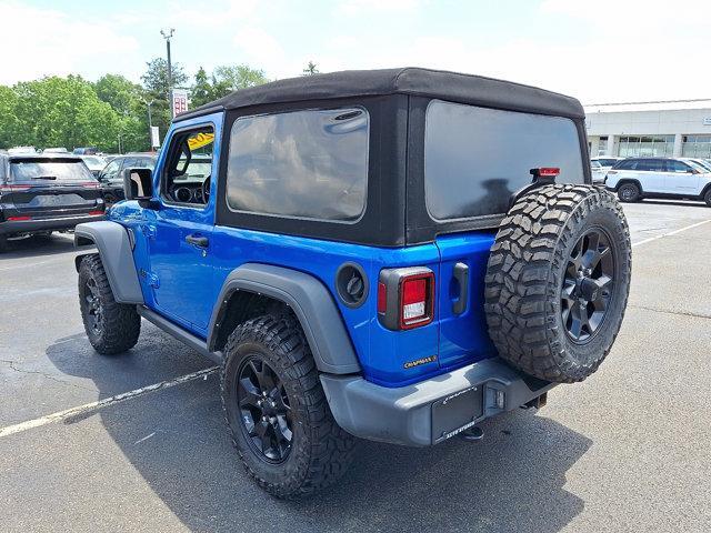used 2021 Jeep Wrangler car, priced at $29,998
