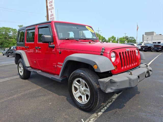 used 2010 Jeep Wrangler Unlimited car, priced at $9,998