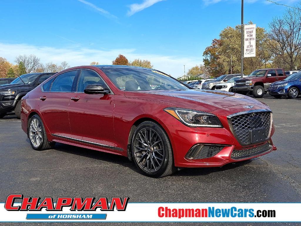 used 2020 Genesis G80 car, priced at $26,889