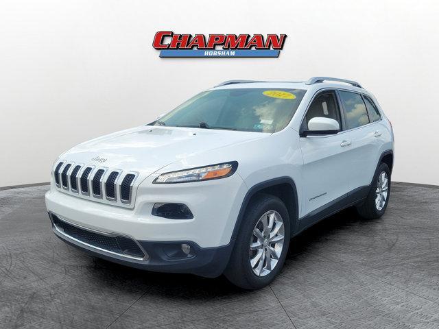 used 2017 Jeep Cherokee car, priced at $15,994