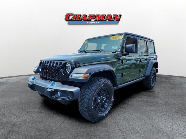 used 2023 Jeep Wrangler 4xe car, priced at $40,999