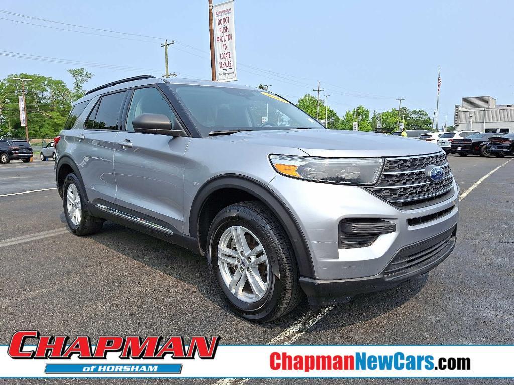 used 2022 Ford Explorer car, priced at $29,998
