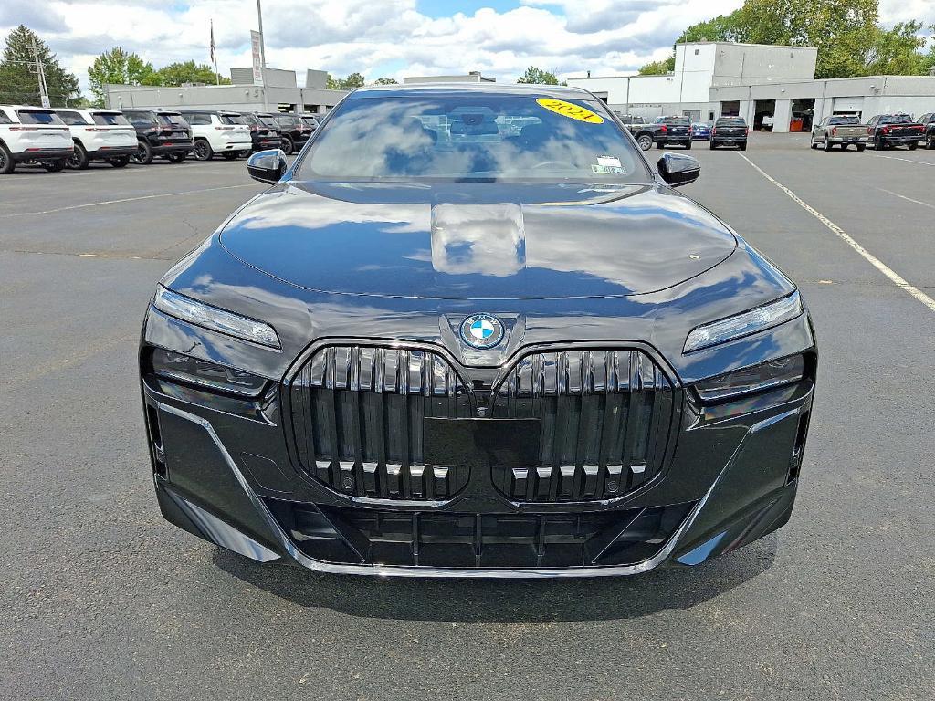 used 2024 BMW 750e car, priced at $79,598