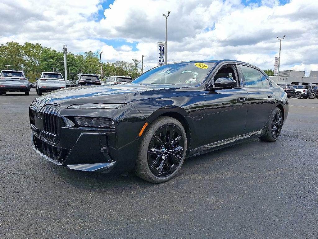 used 2024 BMW 750e car, priced at $79,598