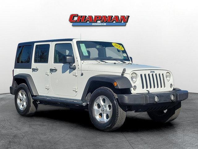 used 2015 Jeep Wrangler Unlimited car, priced at $15,994