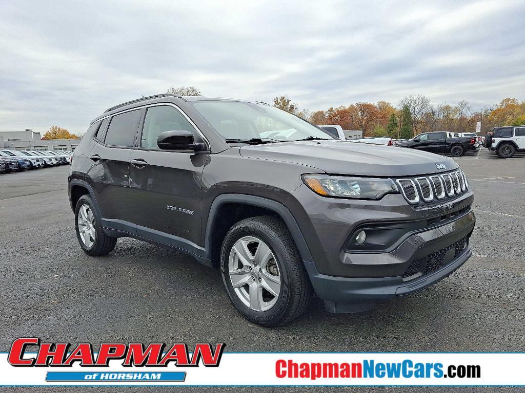 used 2022 Jeep Compass car, priced at $21,998