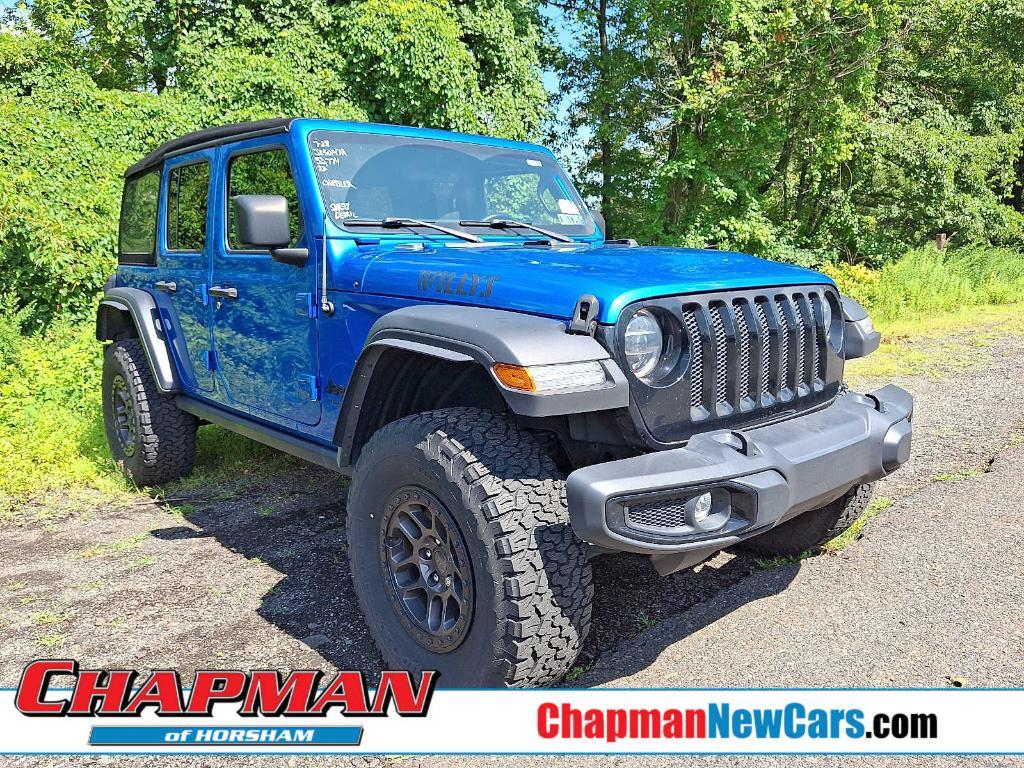 used 2022 Jeep Wrangler Unlimited car, priced at $33,889