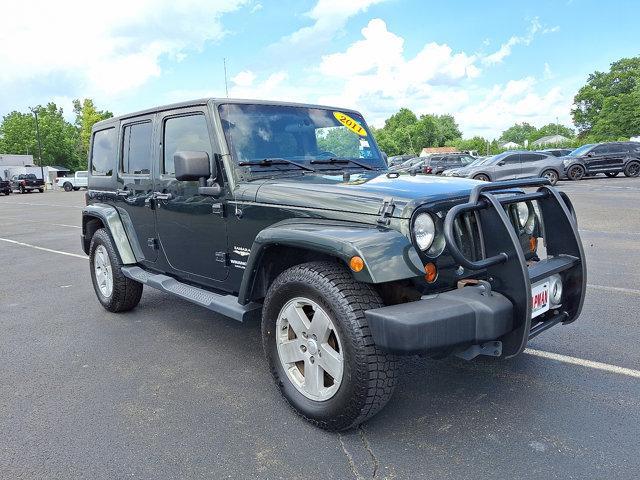 used 2011 Jeep Wrangler Unlimited car, priced at $12,888