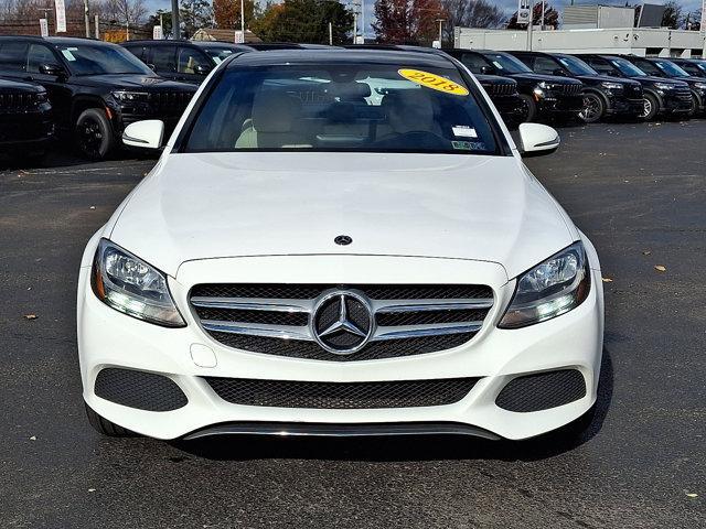 used 2018 Mercedes-Benz C-Class car, priced at $13,998