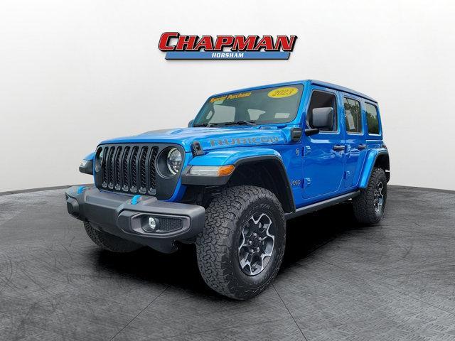 used 2023 Jeep Wrangler 4xe car, priced at $47,899