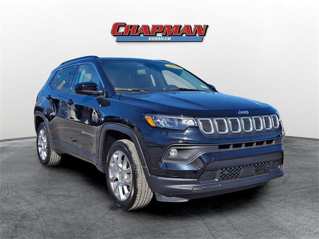 used 2022 Jeep Compass car, priced at $23,398