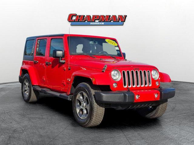 used 2017 Jeep Wrangler Unlimited car, priced at $21,644