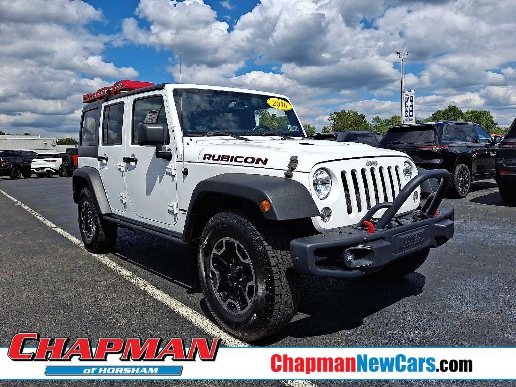 used 2016 Jeep Wrangler Unlimited car, priced at $22,998