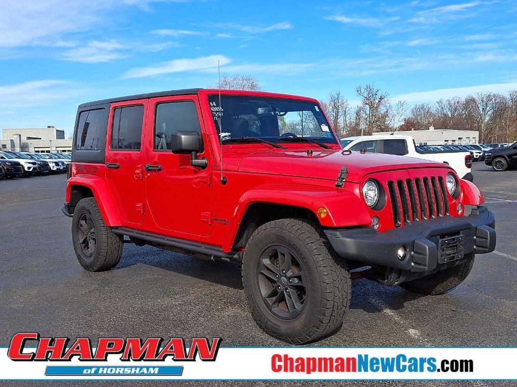 used 2017 Jeep Wrangler Unlimited car, priced at $21,449