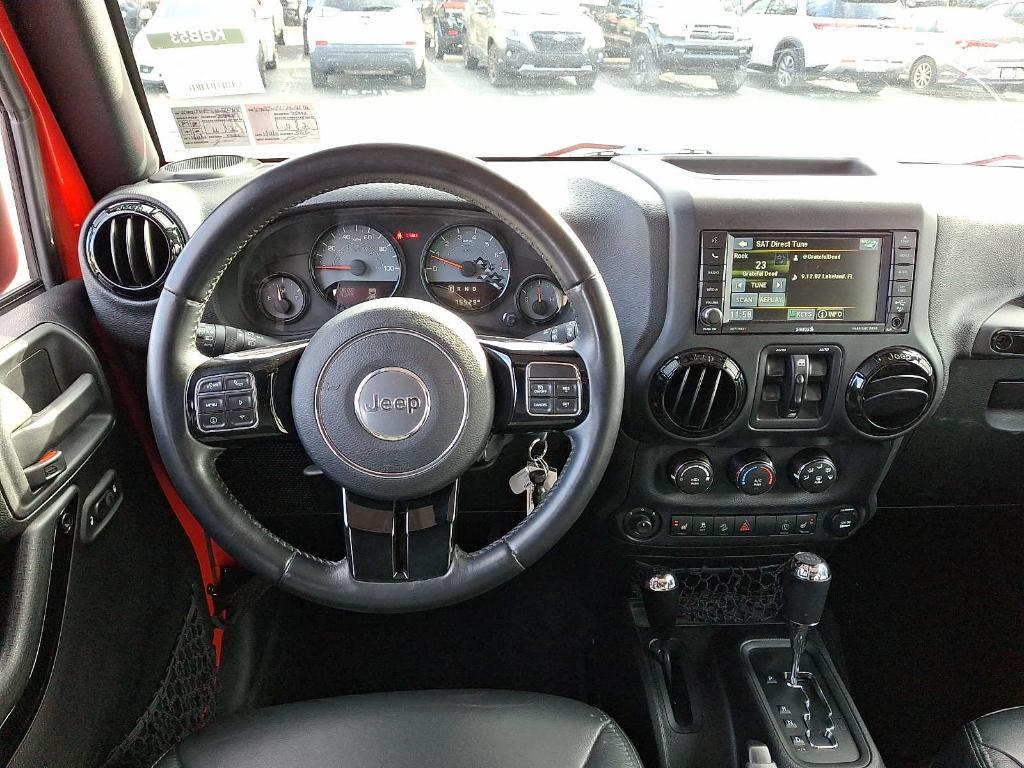 used 2017 Jeep Wrangler Unlimited car, priced at $21,449