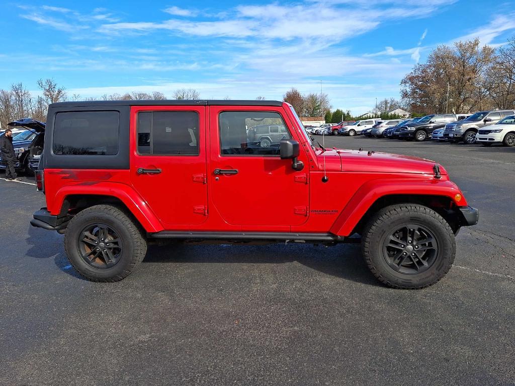 used 2017 Jeep Wrangler Unlimited car, priced at $21,449