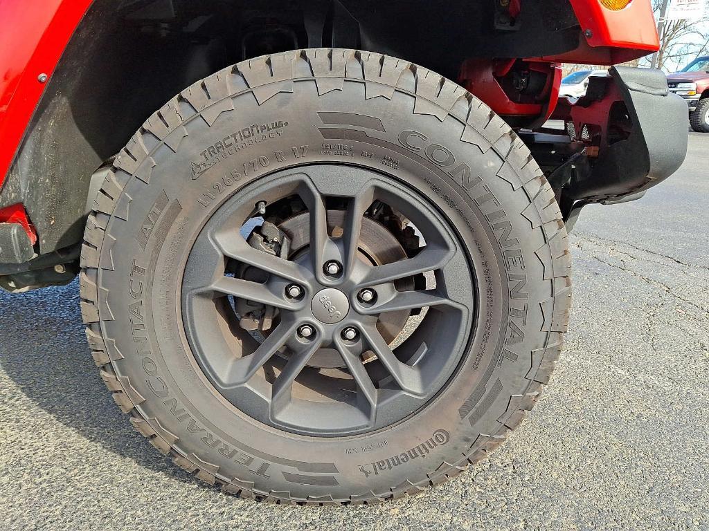 used 2017 Jeep Wrangler Unlimited car, priced at $21,449