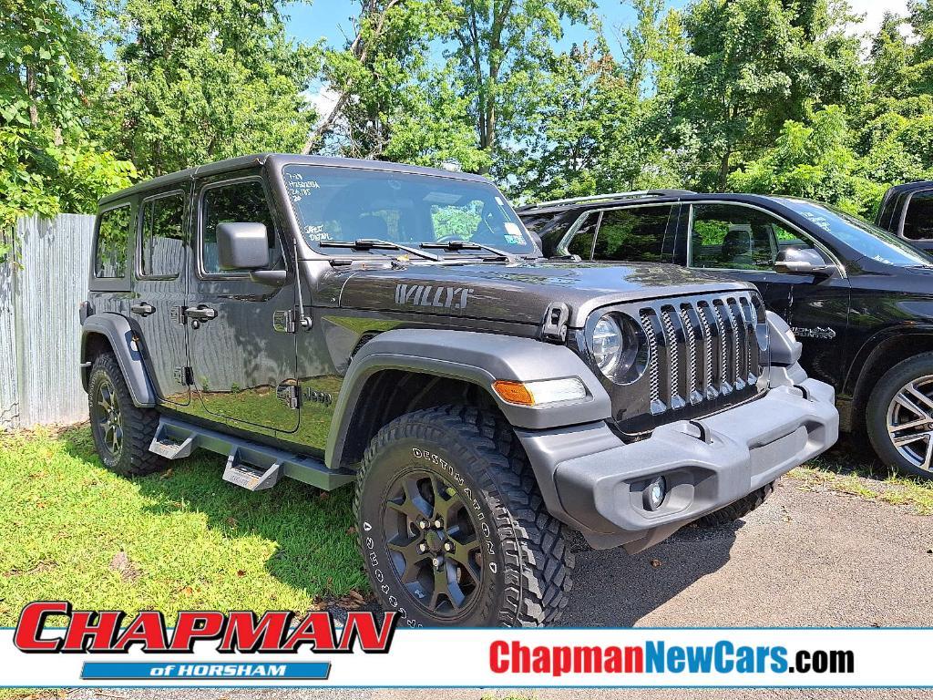 used 2020 Jeep Wrangler Unlimited car, priced at $34,889