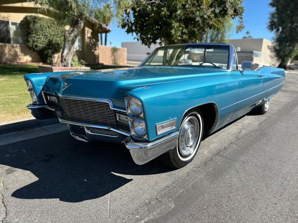 used 1968 Cadillac DeVille car, priced at $34,900