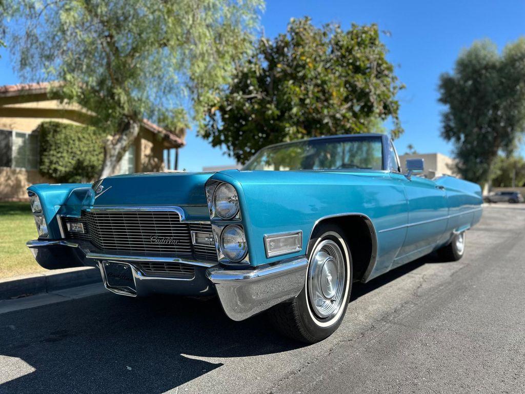 used 1968 Cadillac DeVille car, priced at $34,900