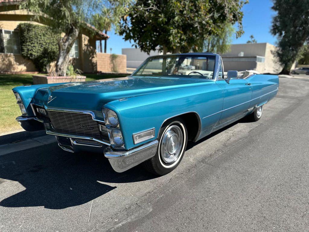 used 1968 Cadillac DeVille car, priced at $34,900