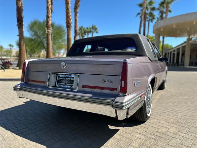 used 1986 Cadillac DeVille car, priced at $6,900