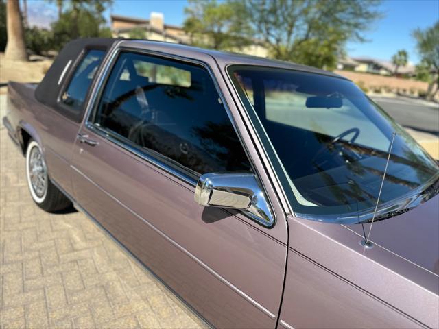 used 1986 Cadillac DeVille car, priced at $6,900