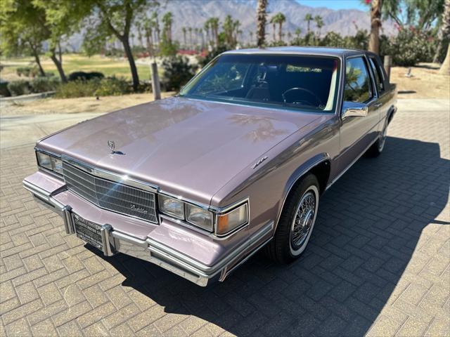 used 1986 Cadillac DeVille car, priced at $6,900