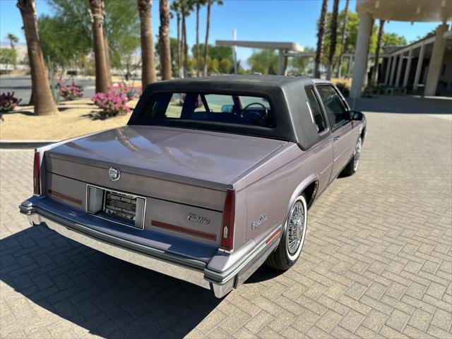 used 1986 Cadillac DeVille car, priced at $6,900