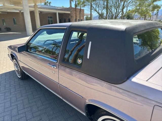 used 1986 Cadillac DeVille car, priced at $6,900