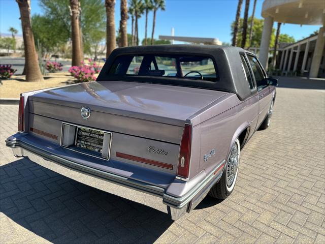 used 1986 Cadillac DeVille car, priced at $6,900