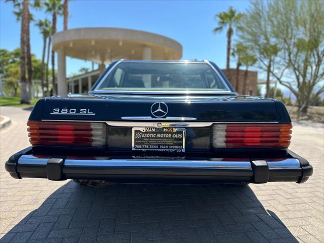 used 1984 Mercedes-Benz 380SL car