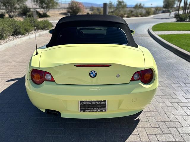 used 2003 BMW Z4 car, priced at $15,900